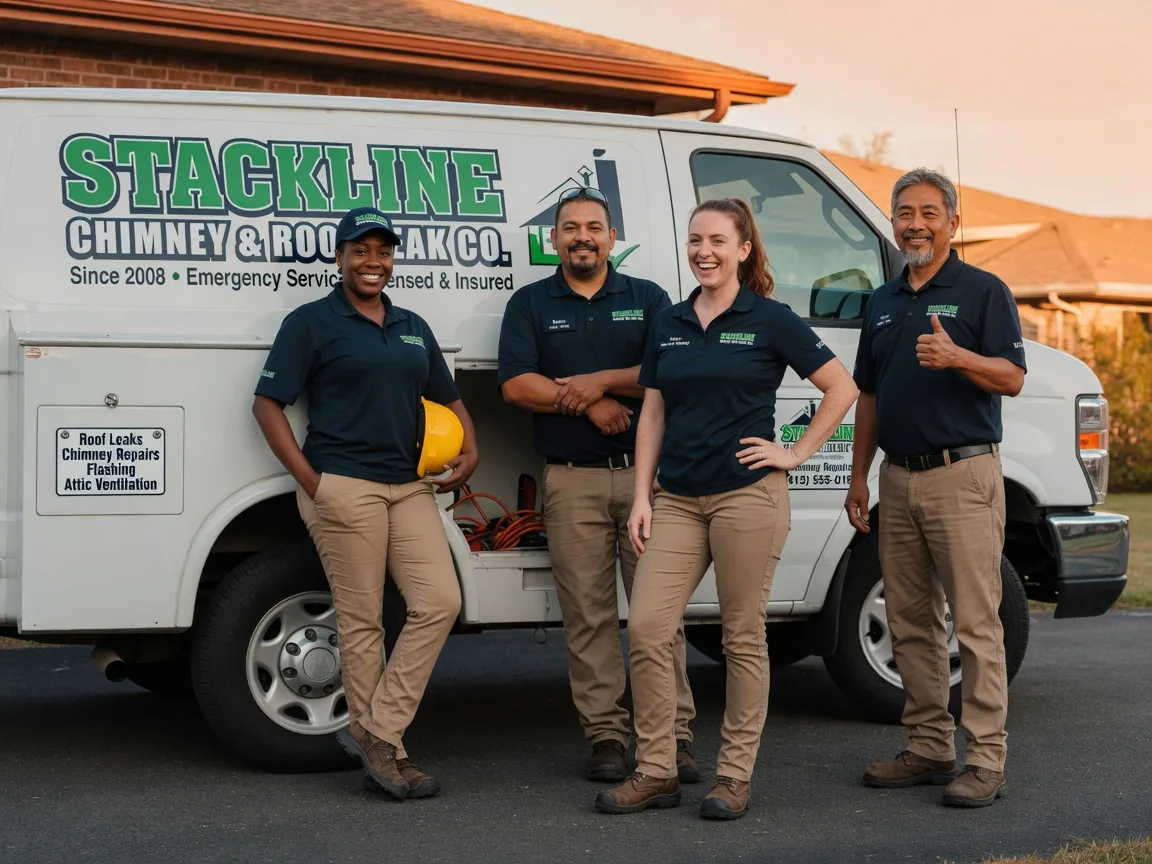 Chimney flashing repair company in Topeka, KS